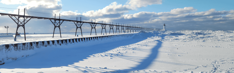 Lake Effect in Michigan Winter