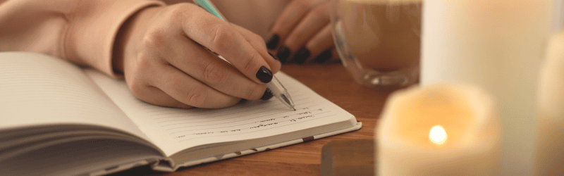 Woman Journaling About Therapy Experiences