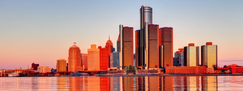 Image of Detroit at Dawn